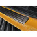 Molduras de umbral de puerta de acero inoxidable negro aptas para Ford Ranger VI 2022- 'Lines' - 4 piezas, Miniatura 3