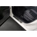 Molduras de umbral de puerta de acero inoxidable negro aptas para Mazda CX-60 (KH_) 2022- - 'Líneas' - 4 piezas