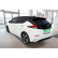 Molduras de umbral de puerta de acero inoxidable negro aptas para Nissan Leaf II 2017- - 'Líneas' - 4 piezas, Miniatura 5