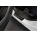 Molduras de umbral de puerta de acero inoxidable negro aptas para Renault Austral (RHN) 2022- 'Híbrido' - 2 pie, Miniatura 4