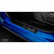 Molduras de umbral de puerta de acero inoxidable negro aptas para Skoda Kamiq 2019 - 'Edición especial' - 4 pie