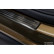 Molduras de umbral de puerta de acero inoxidable negro aptas para Skoda Kodiaq II (PS7) 2024- 'Lines' - 4 piezas, Miniatura 4