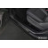 Molduras de umbral de puerta de acero inoxidable negro aptas para Subaru Forester (SK) 2018- - 'Edición especial
