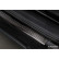 Molduras de umbral de puerta de acero inoxidable negro aptas para Volkswagen ID.4 2020- 'Lines' - 4 piezas, Miniatura 2