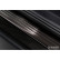 Molduras de umbral de puerta de acero inoxidable negro aptas para Volkswagen ID.4 2020- 'Lines' - 4 piezas, Miniatura 3