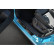 Molduras de umbral de puerta de acero inoxidable negro compatibles con Ford Tourneo Connect III 2022 - 'Exclusive Ed, Miniatura 2