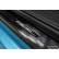 Molduras de umbral de puerta de acero inoxidable negro compatibles con Ford Tourneo Connect III 2022 - 'Exclusive Ed, Miniatura 3