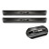 Molduras de umbral de puerta de acero inoxidable negro compatibles con Ford Tourneo Connect III 2022 - 'Exclusive Ed, Miniatura 4