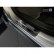 Molduras de umbral de puerta de acero inoxidable negro para Toyota C-HR 2016 y RAV4 IV FL 2016-2018 - 'Híbrido', Miniatura 4