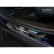 Molduras de umbral de puerta de acero inoxidable negro Toyota RAV4 (5.ª generación) 2018- - 'Híbrido' - 4 pie