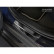 Molduras de umbral de puerta de acero inoxidable negro Toyota RAV4 (5.ª generación) 2018- - 'Híbrido' - 4 pie, Miniatura 4