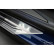Molduras de umbral de puerta de acero inoxidable para Lexus RX V 2022 - 'Lines' - 4 piezas, Miniatura 3