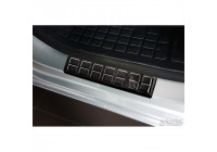 Umbrales de puerta de acero inoxidable negros adecuados para Citroën Spacetourer y Jumpy / Peugeot Expert y Traveller /