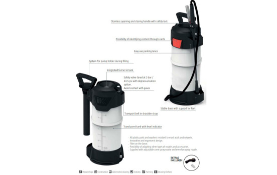 Pulverizador IK Multi PRO 9, Imagen 2