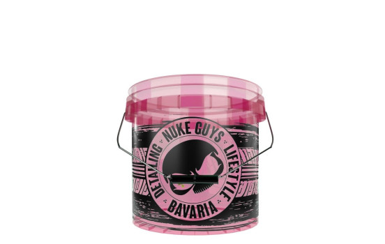 Cubo con ruedas 13L Transparente, Imagen 3