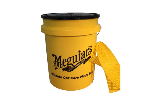 Cubo con tapa y protector de arena Meguiar's - 20L