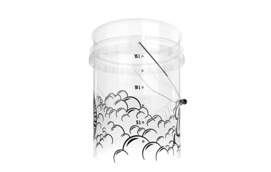 Cubo de lavado 19L Transparente, Imagen 2