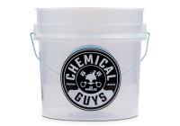 Cubo para detalles ultratransparente de alta resistencia Chemical Guys de 16 litros