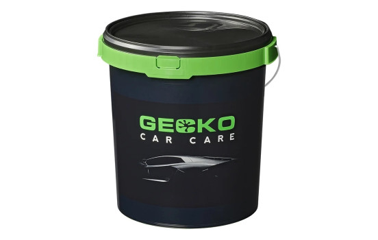 Cubo para lavado de coches Gecko con tapa de 21 l