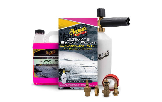Kit de cañón de espuma de nieve Ultimate de Meguiar's