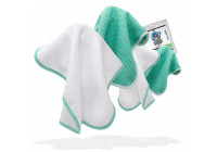 Paño de microfibra transparente Nuke Guys, 35 x 35 cm (4 piezas)