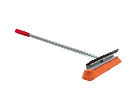 Limpiacristales 22cm, mango metálico 60cm