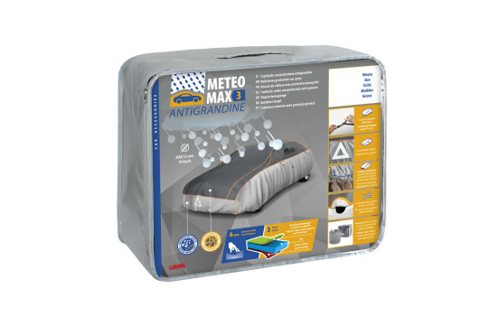 Funda protectora antigranizo para coche L 155x185x495cm, Imagen 2