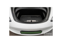 Moldura de acero para el maletero delantero (Frunk) compatible con Tesla Model 3 2019-2023 - Plateada