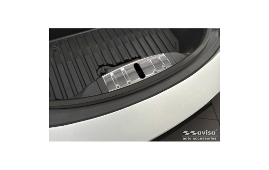 Moldura de acero para el maletero delantero (Frunk) compatible con Tesla Model 3 2019-2023 - Plateada, Imagen 3