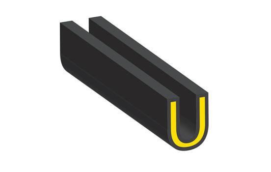 Protector de puerta Lampa negro 5M, Imagen 2