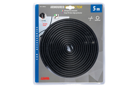 Protector de puerta Lampa negro 5M, Imagen 4