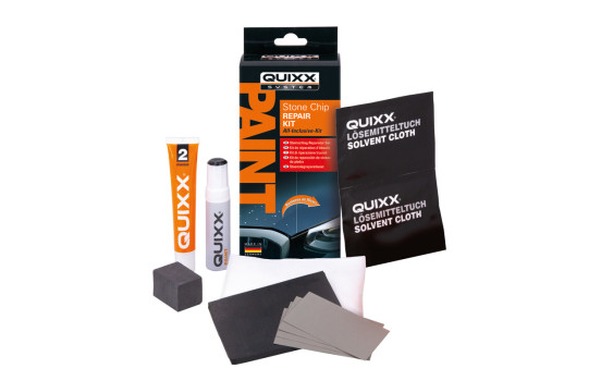 Kit de reparación de impactos de piedras Quixx - Blanco