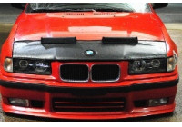 Protección contra impactos de piedras en el capó del BMW Serie 3 E36 1991-1998, color negro