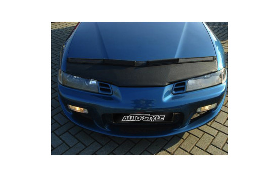 Protección contra impactos de piedras en el capó del Honda Prelude 1992-1996, color negro, Imagen 2