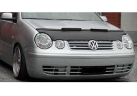 Protección contra impactos de piedras en el capó del Volkswagen Polo 9N 2002-2005, color negro
