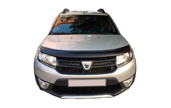 Protector de capó Oneway (protección contra impactos de piedras) compatible con Dacia Sandero Stepway II (B52) 2012-20