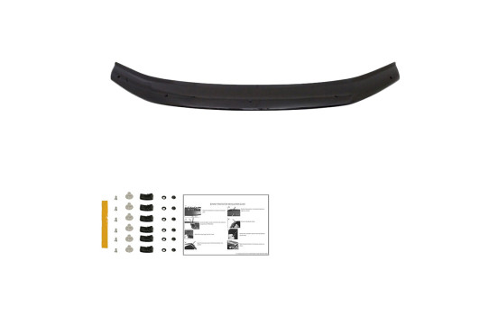 Protector de capó Oneway (protección contra impactos de piedras) compatible con Dacia Sandero Stepway II (B52) 2012-20, Imagen 3