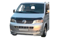 Protector de capó unidireccional (antigravilla) Volkswagen Transporter T5 2003-2009 - Negro brillante