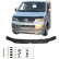 Protector de capó unidireccional (antigravilla) Volkswagen Transporter T5 2003-2009 - Negro brillante, Miniatura 2