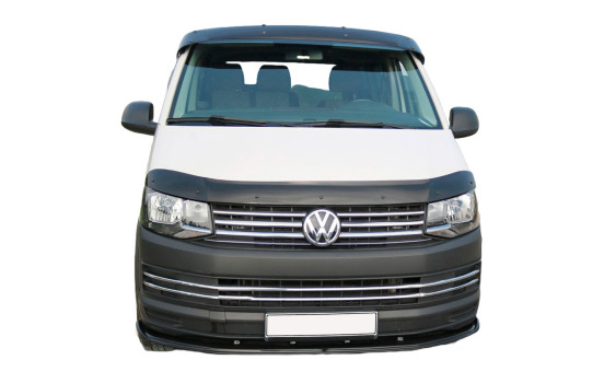 Protector de capó unidireccional (antigravilla) Volkswagen Transporter T6/T6.1 2015-2022 - Negro brillante