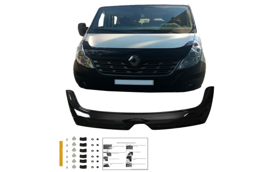 Protector de capó unidireccional (protección contra impactos de piedras) compatible con Renault Master 3.ª generació, Imagen 2