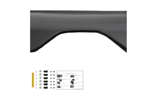 Protector de capó unidireccional (protección contra impactos de piedras) compatible con Renault Master 3.ª generació, Imagen 5