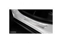 Molduras de umbral de puerta de acero inoxidable aptas para Mercedes GLC/GLC Coupé 2015-2019 y FL 2019 - 2 piezas