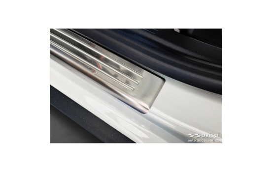 Molduras de umbral de puerta de acero inoxidable Avisa compatibles con Dacia Duster III 2024-, Imagen 3