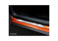 Molduras de umbral de puerta de acero inoxidable Volkswagen T-Cross 2018 - 'Cross' 4 piezas