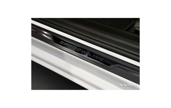 Molduras de umbral de puerta universales Avisa 'Shadow Premium' aluminio/negro - 2 piezas -, Imagen 2