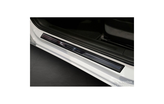 Molduras de umbral de puerta universales Avisa 'Shadow Premium' aluminio/negro - 2 piezas -, Imagen 3