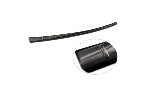 Protector de parachoques trasero de acero inoxidable negro apto para Suzuki S-Cross II 2022 - 'Ribs', Imagen 6