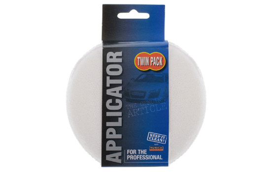 Almohadillas aplicadoras de algodón, juego de 2 piezas