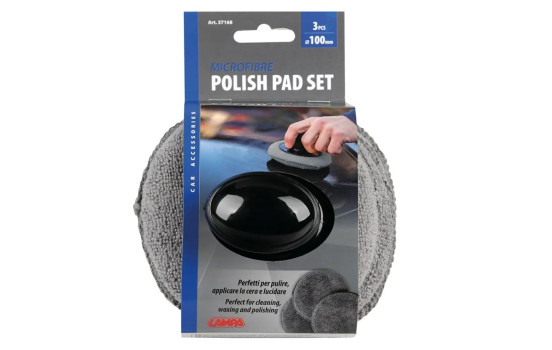 Almohadillas de pulido de microfibra con mango